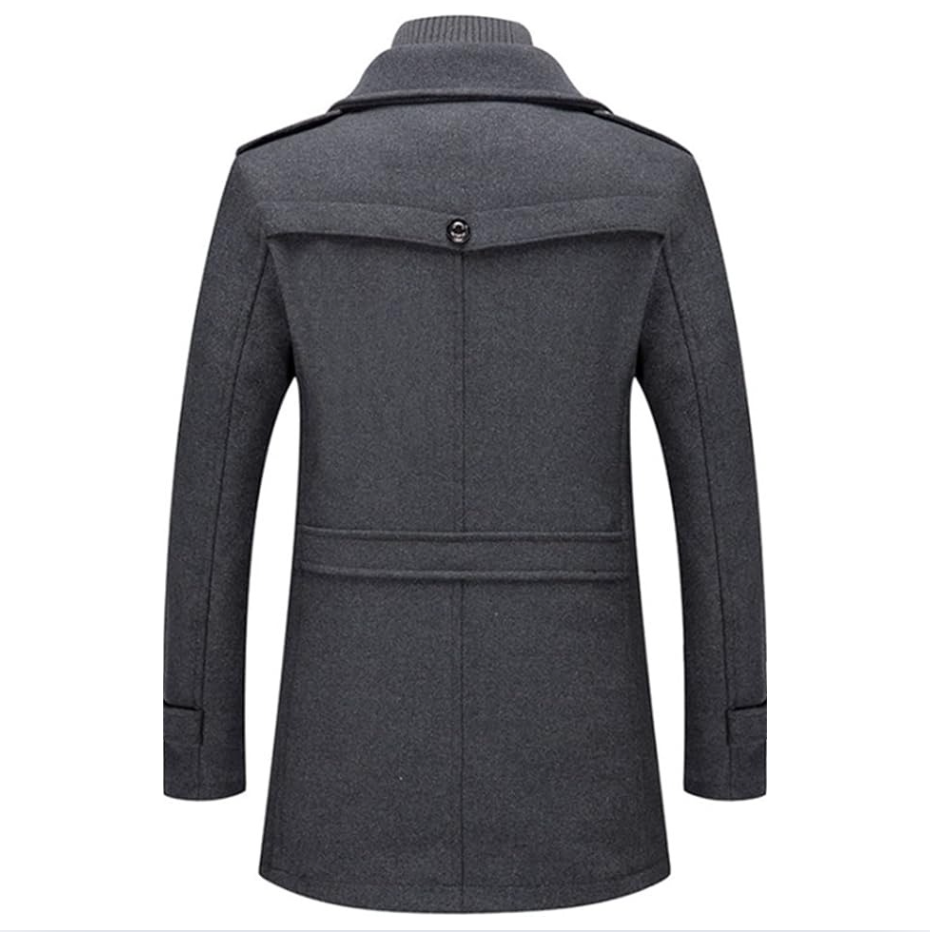Płaszcz Męski Prestige™ – Ciepło, Styl i Pewność Siebie w Jednym