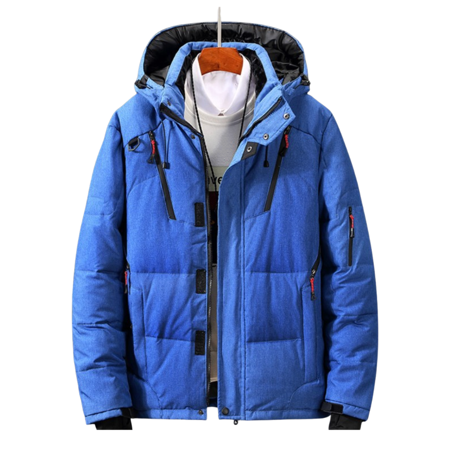 Saphique™ | Męska Kurtka Zimowa z Kapturem