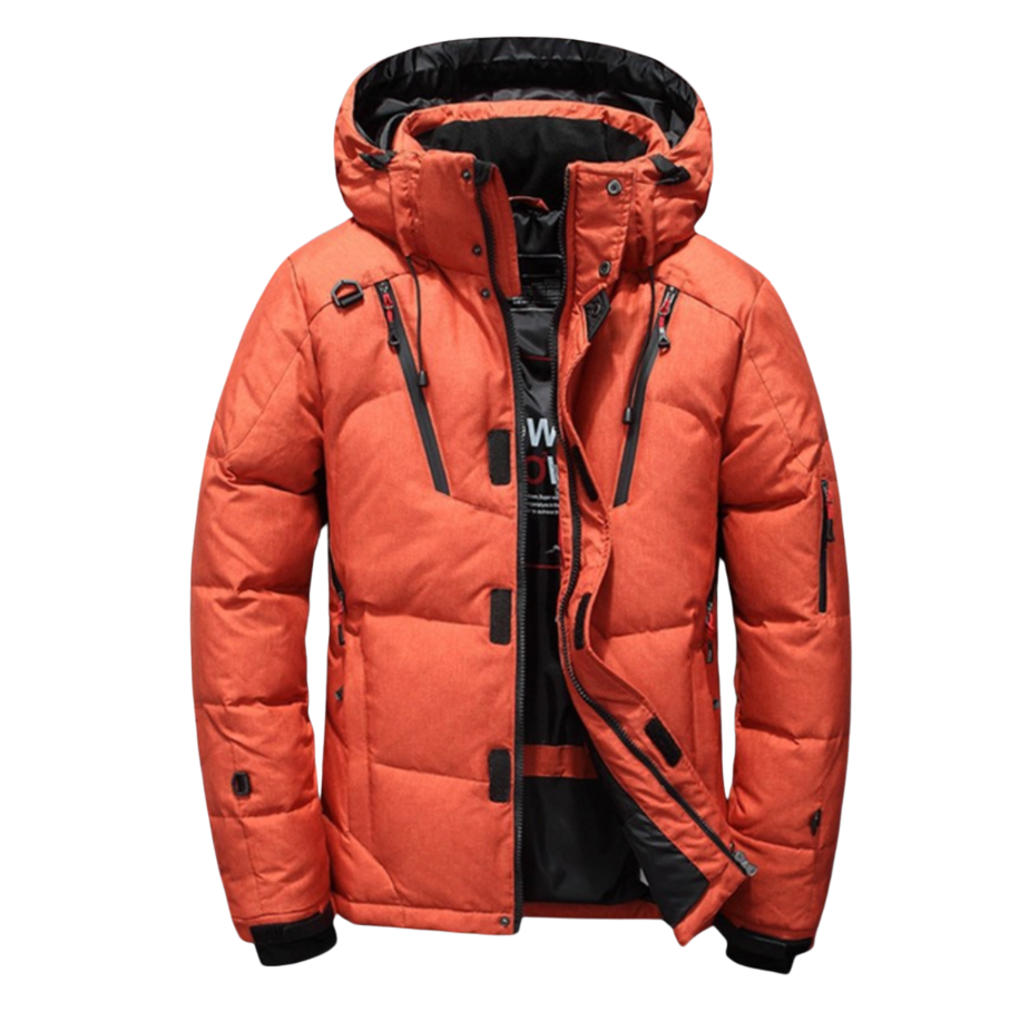 Saphique™ | Męska Kurtka Zimowa z Kapturem