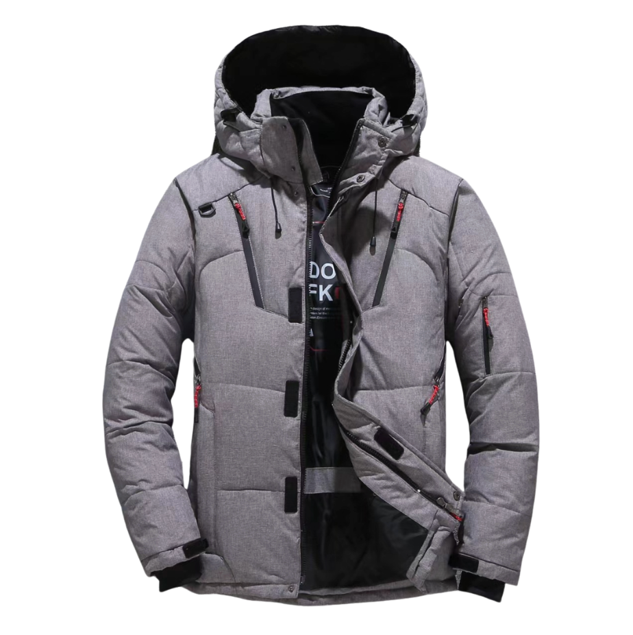 Saphique™ | Męska Kurtka Zimowa z Kapturem