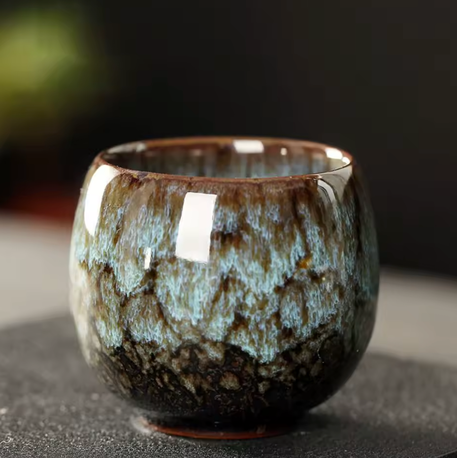 Kubek Ceramika Retro