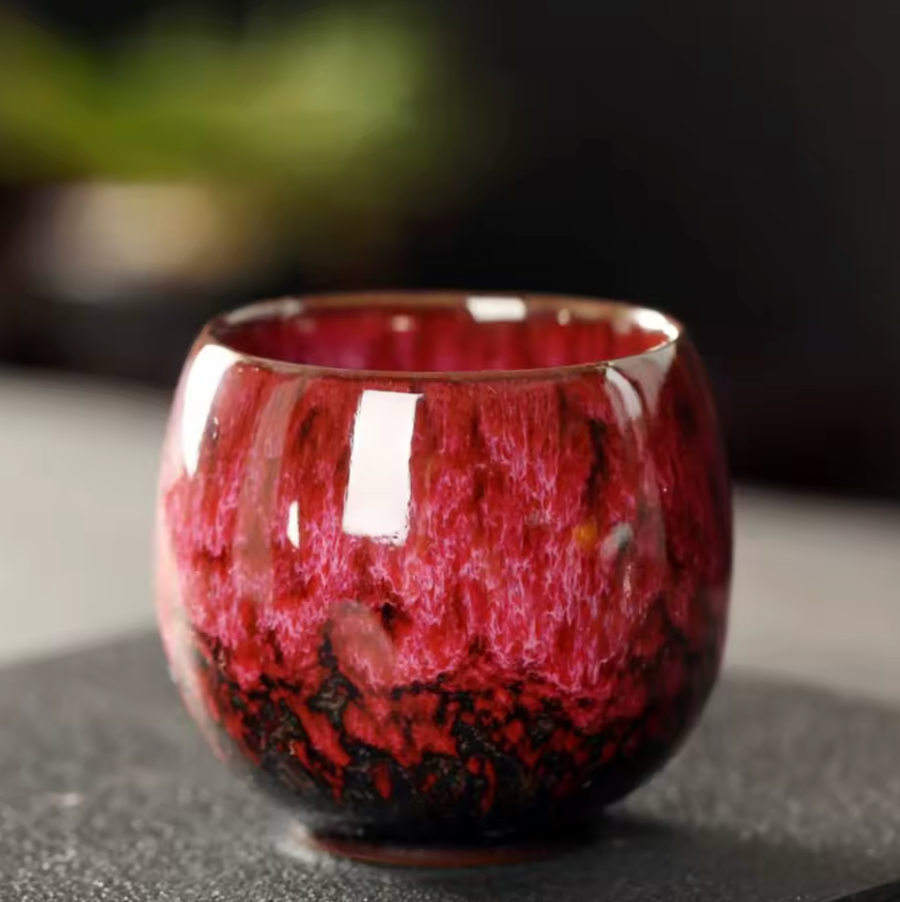 Kubek Ceramika Retro