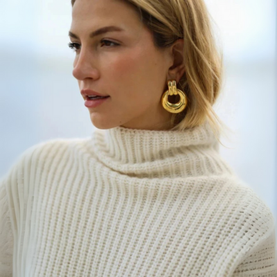 HAMPTON Vintage'inspirowane Kolczyki